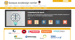 Desktop Screenshot of basqueecodesigncenter.net